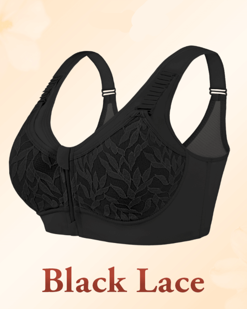 Front-Zip Bra for Maximum Lift and Bounce Control