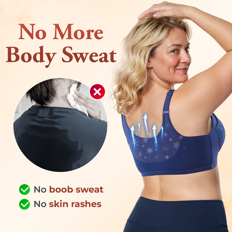 Front-Zip Bra for Maximum Lift and Bounce Control