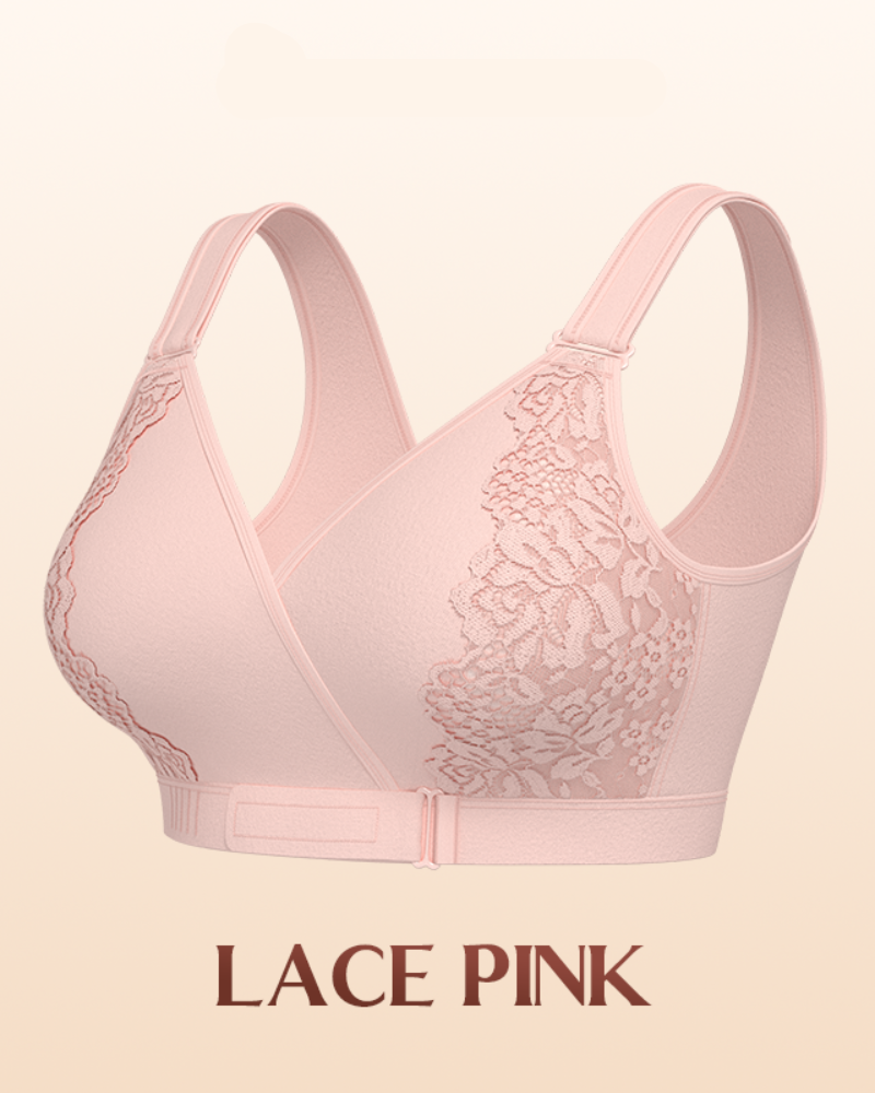Easy-Wear Front Wrap Comfort Bra