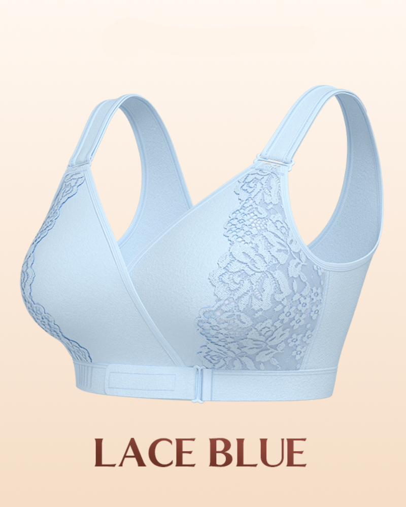 Easy-Wear Front Wrap Comfort Bra