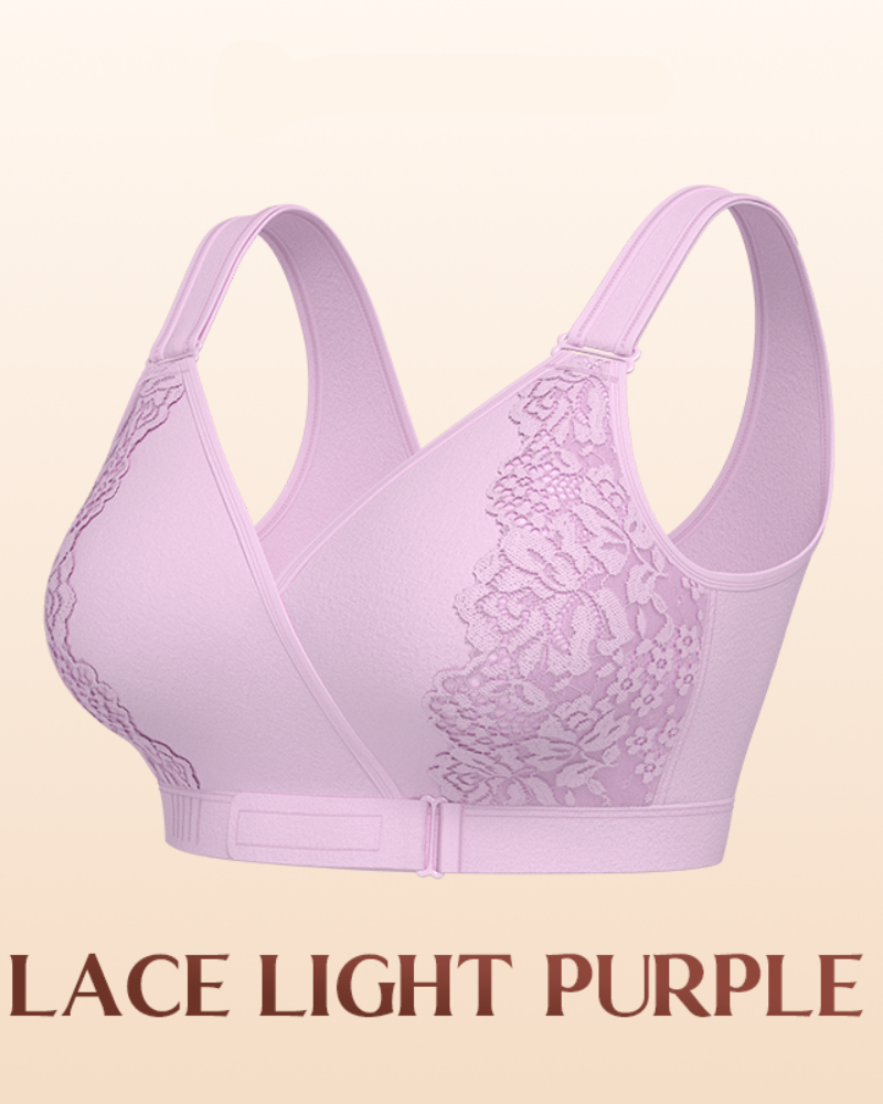 Easy-Wear Front Wrap Comfort Bra