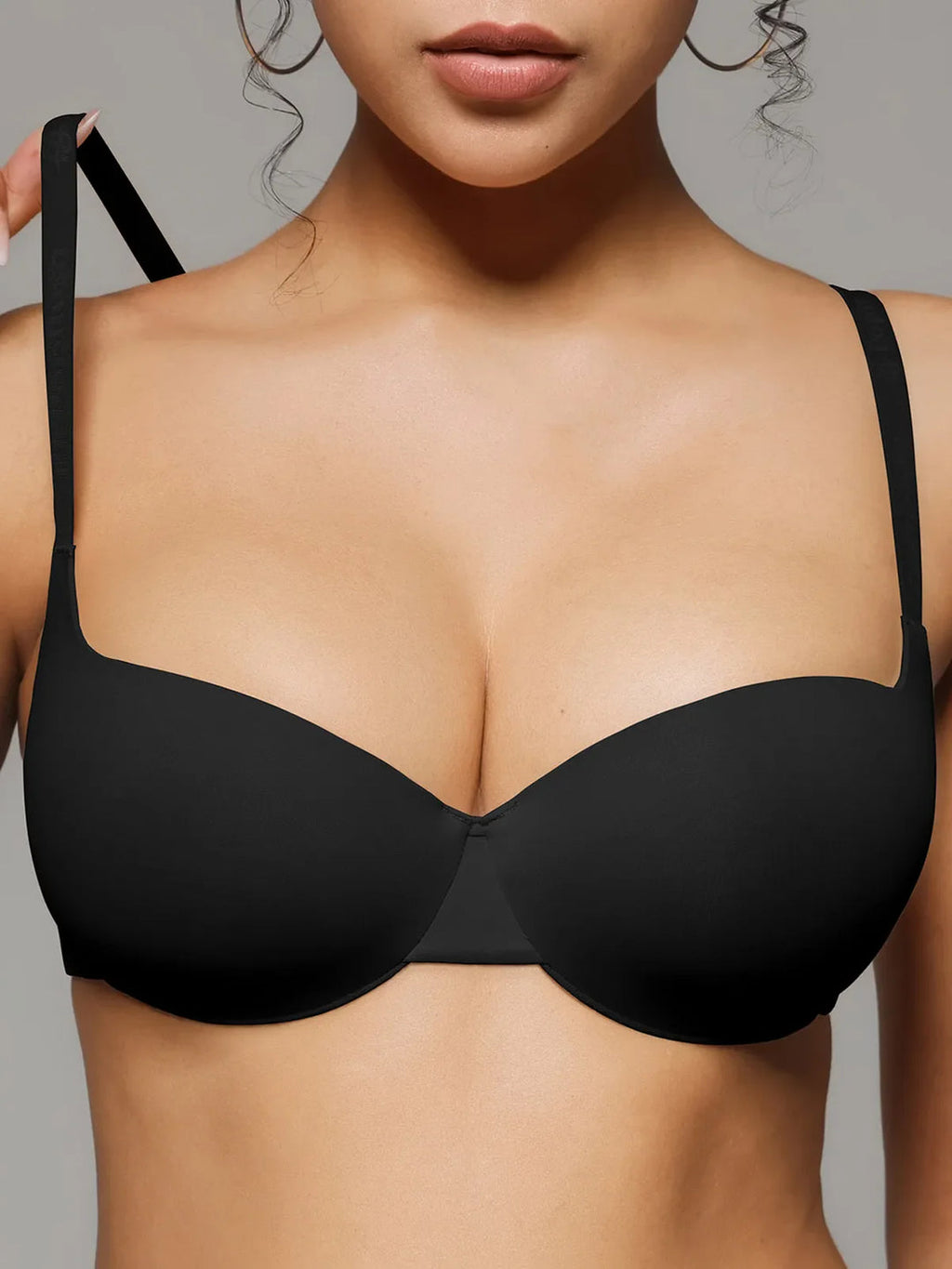 Seam-Free Push-Up T-Shirt Bra