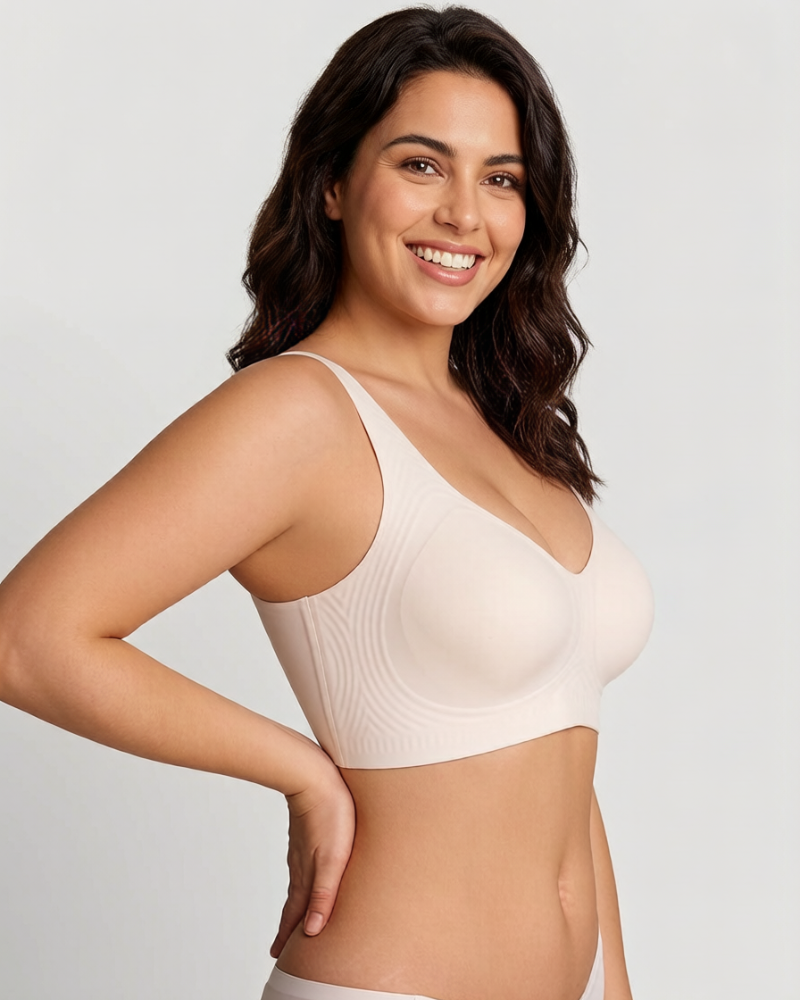 Lifting Wire-Free Antibacterial Jelly Bra