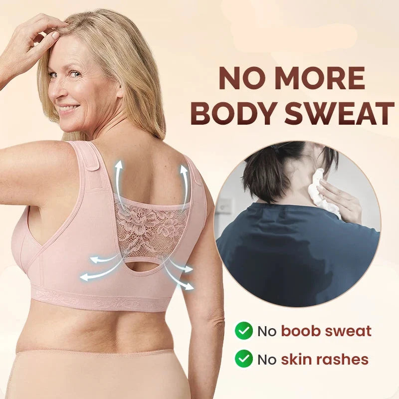 Comfortable Full Support Bra for Mature Women