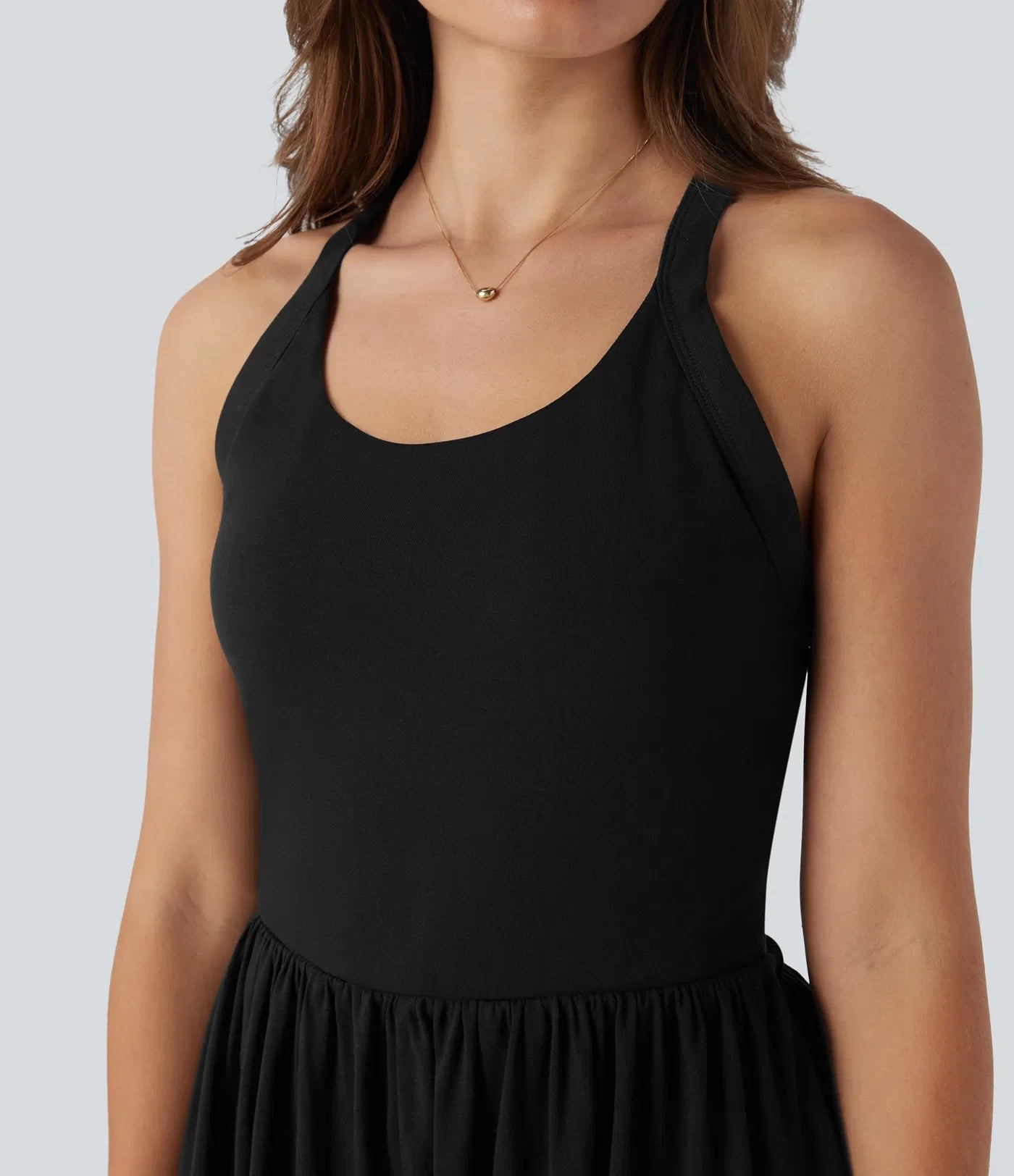 Backless Twisted Side Pocket 2-in-1 Resort Romper-Easy Peezy Edition