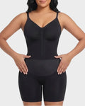 Zip-Up Tummy Control Shaping Bodysuit