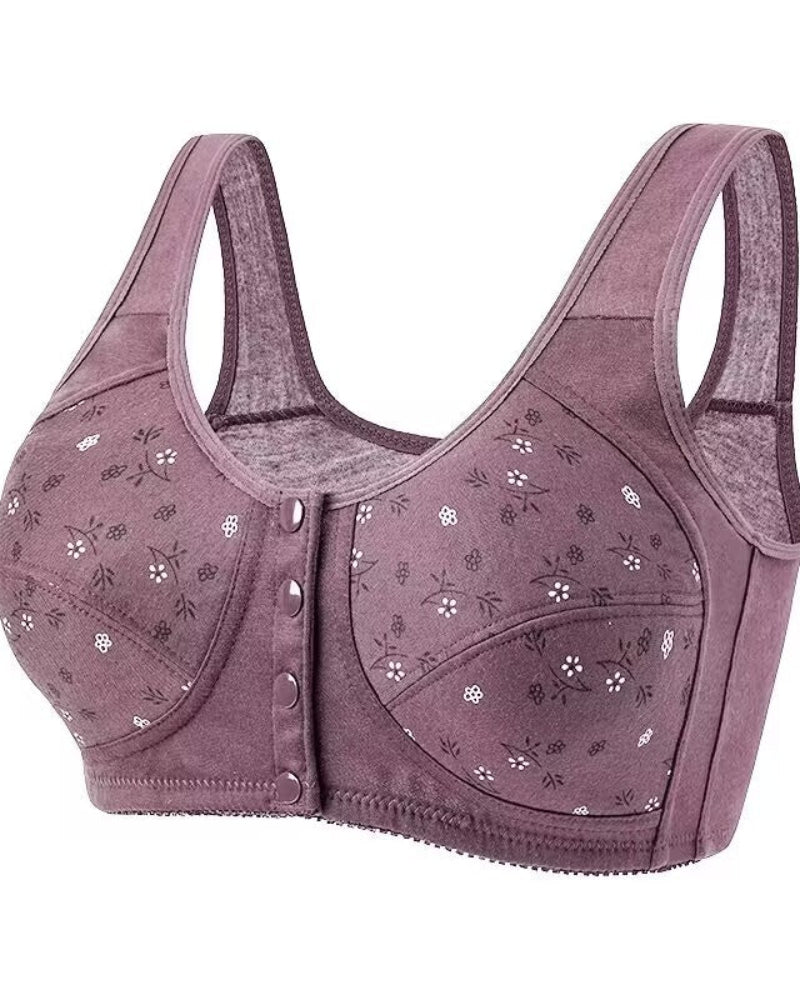 Front Closure Wireless Bras for Women