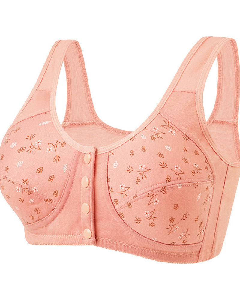 Front Closure Wireless Bras for Women