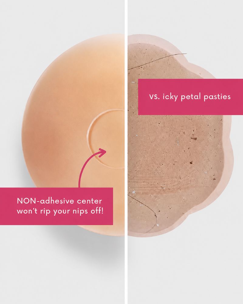 Reusable Seamless Silicone Nipple Covers