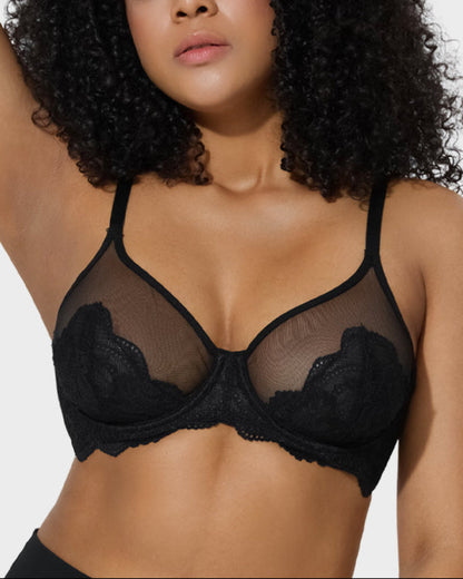 Full Coverage Lace Minimizer Bra