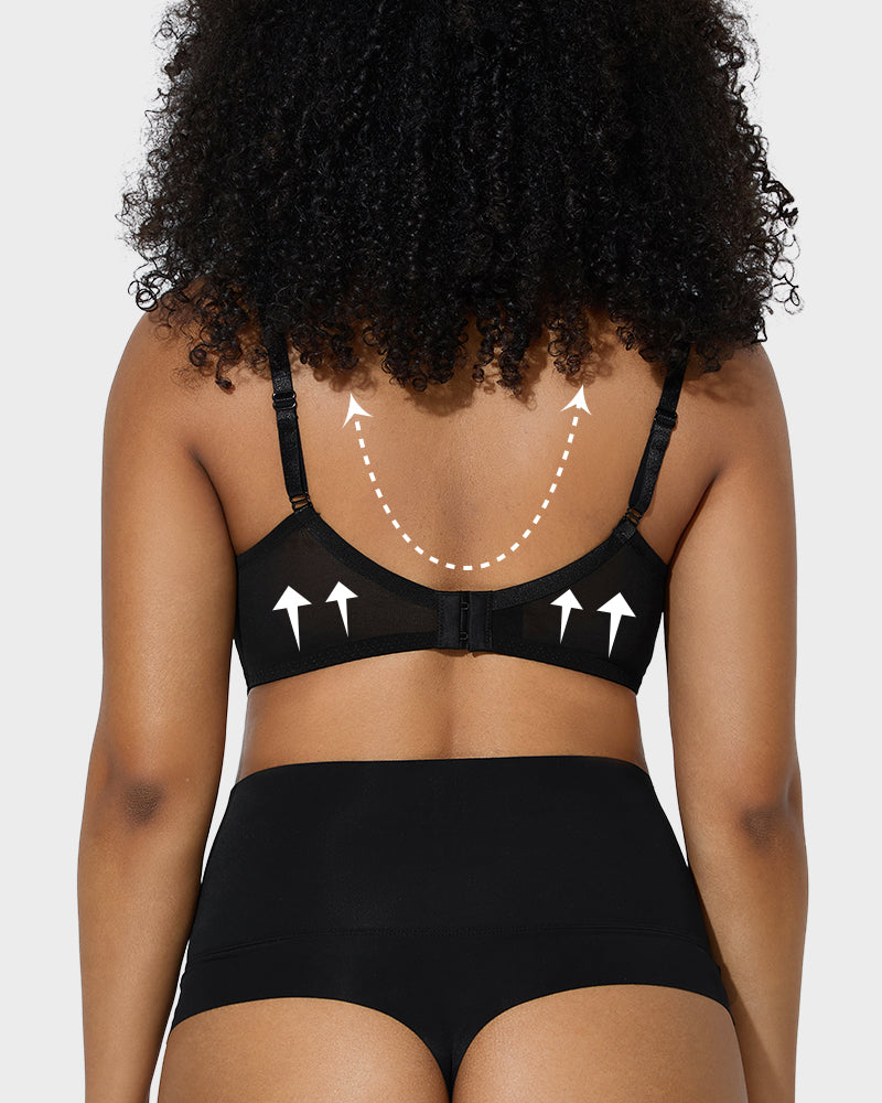 Full Coverage Lace Minimizer Bra