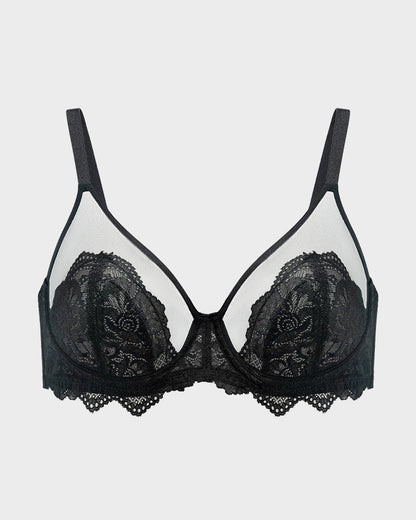 Full Coverage Lace Minimizer Bra