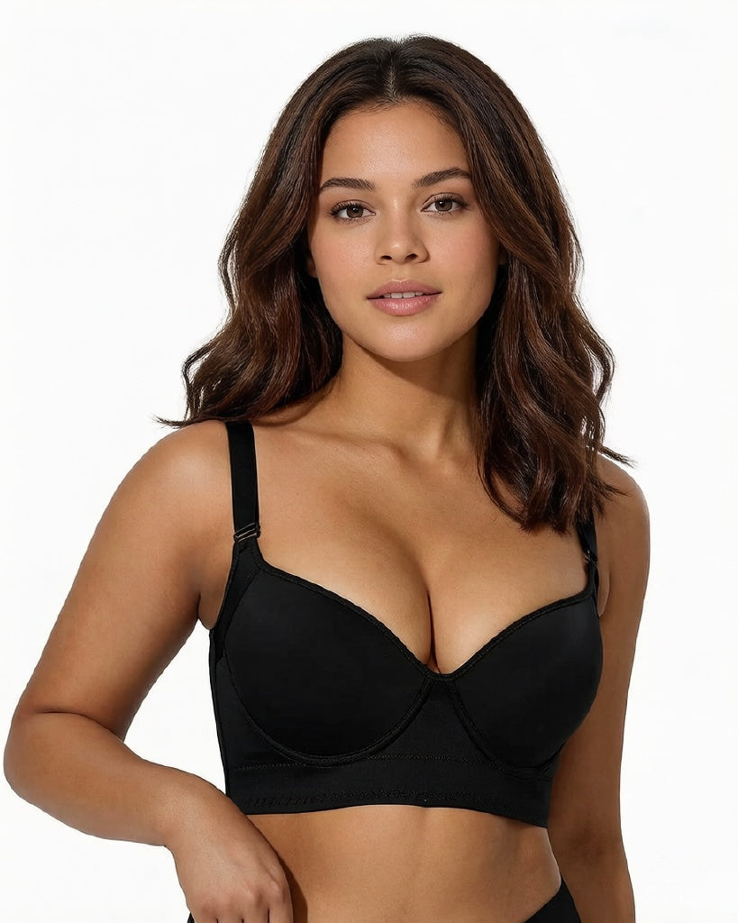 Full Coverage Comfort Bra with Back Smoothing